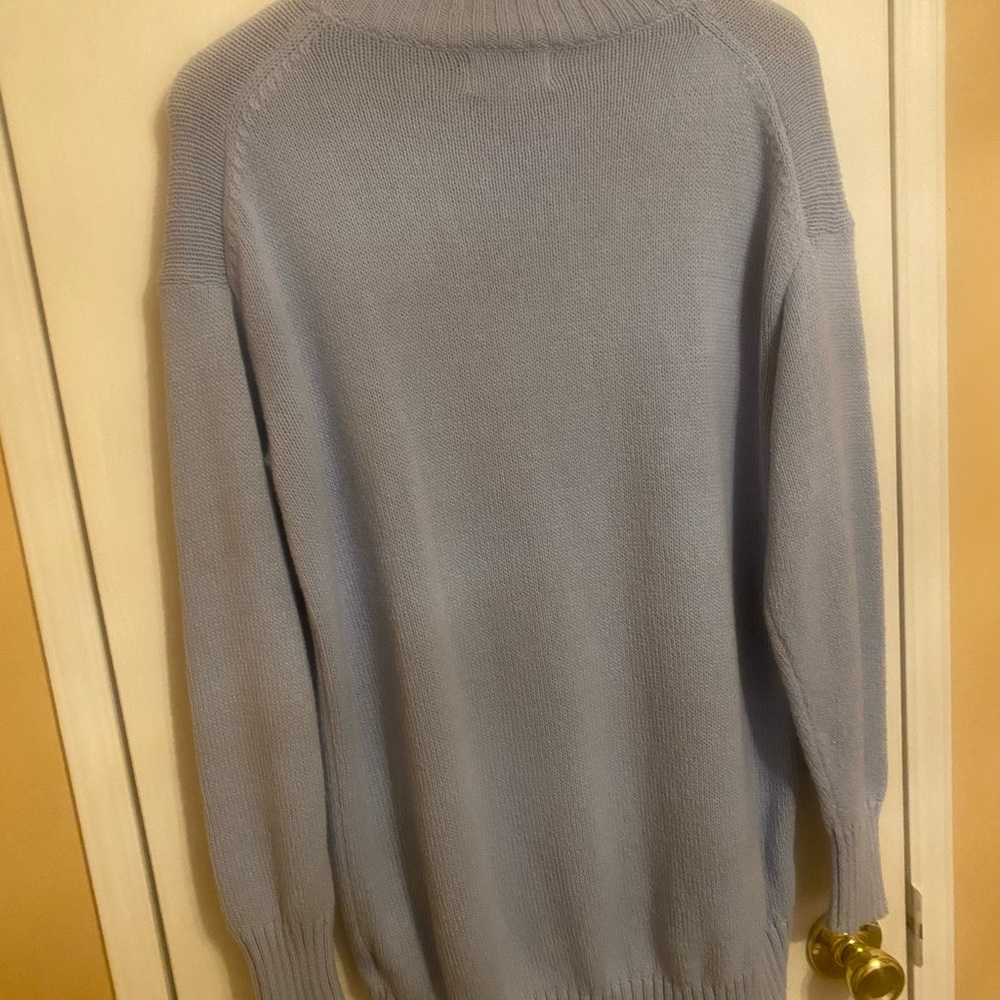 Blue sweater